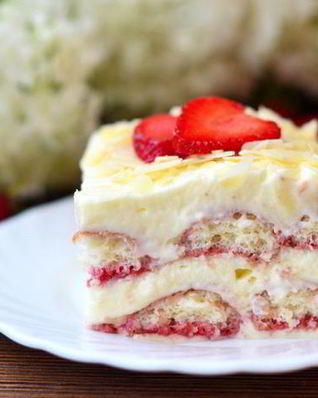 Тирамису клубничный