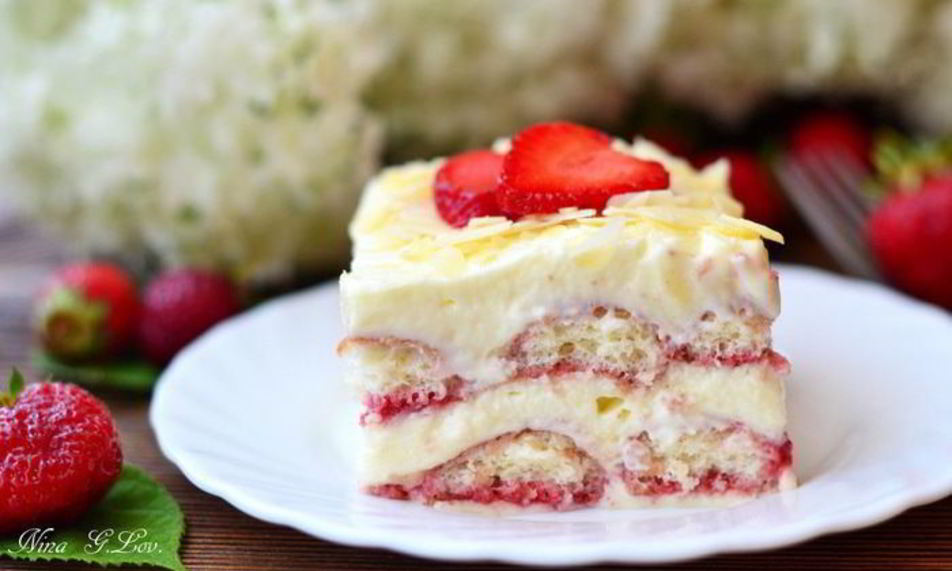 Рецепт тирамису клубничный