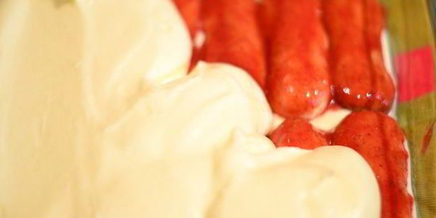 тирамису клубничный