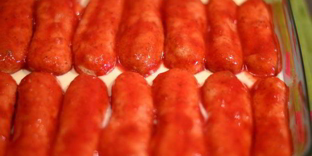 тирамису клубничный