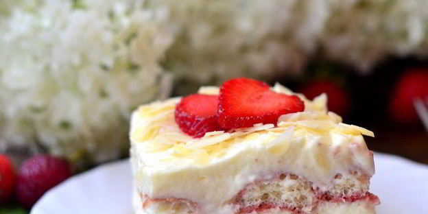 тирамису клубничный