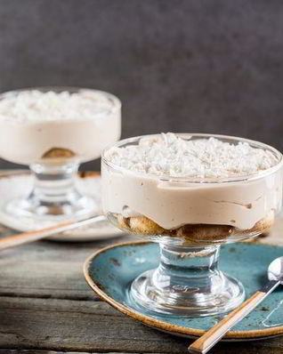 Тирамису с белым шоколадом