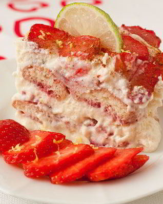 Тирамису с клубникой