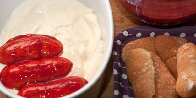 тирамису с клубникой