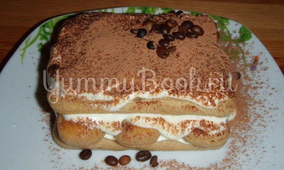 Рецепт тирамису с кремом филадельфия