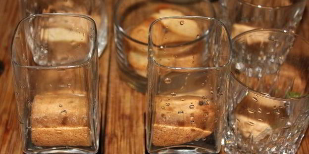 тирамису с лаймом и свежим базиликом