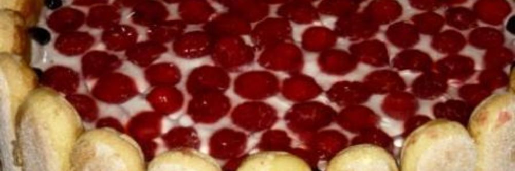 Тирамису с малиной