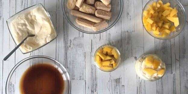 тирамису с манго