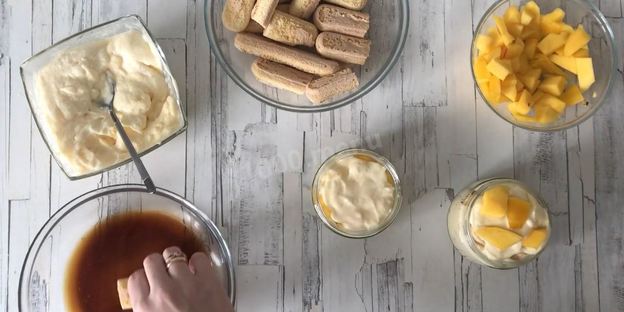 тирамису с манго