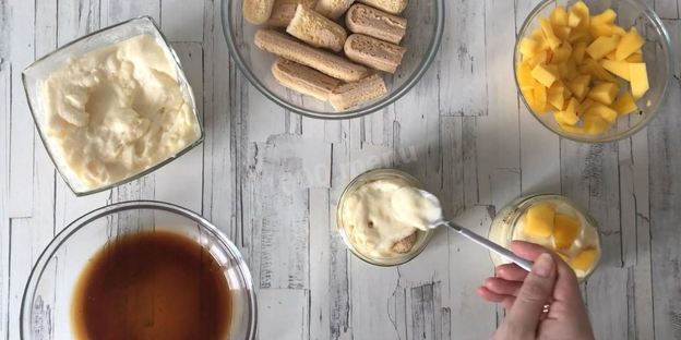 тирамису с манго