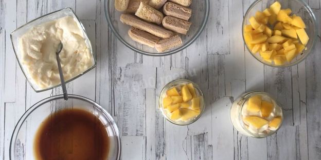 тирамису с манго