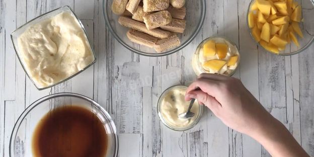 тирамису с манго