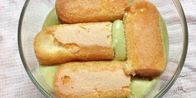 тирамису с зеленым чаем