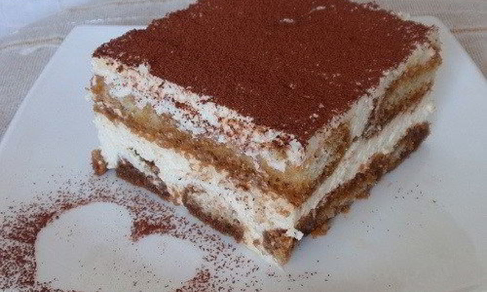 Рецепт тирамису со сливками