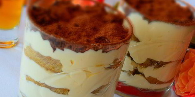 тирамису со вкусом амаретто