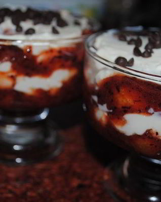 Тирамису со вкусом сливы