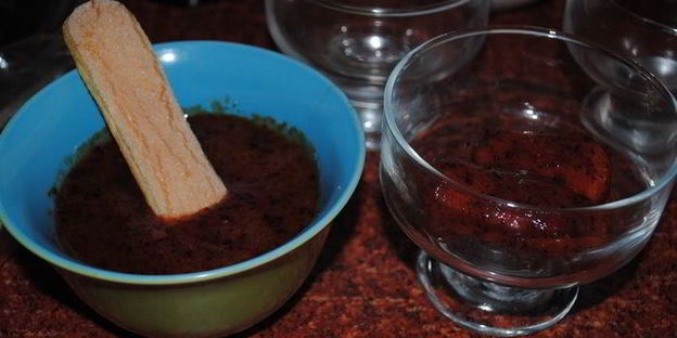 тирамису со вкусом сливы