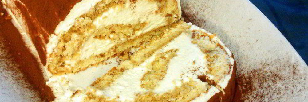 Тирамису в рулете