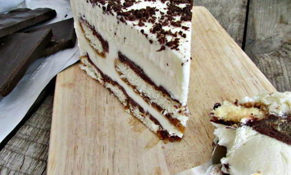 Рецепт торта-мороженого тирамису