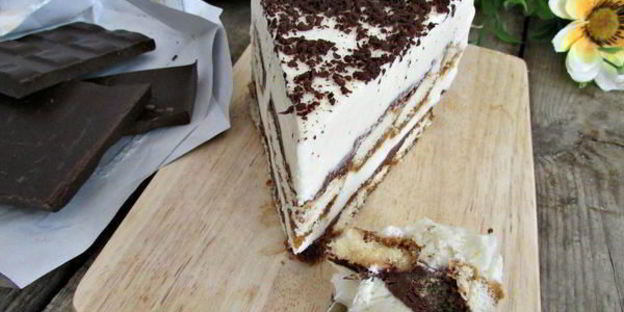 торт-мороженое тирамису