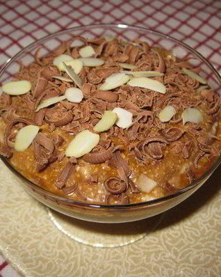 Творожно-кофейный десерт