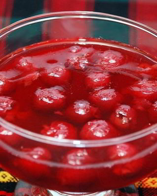 Вишневое желе