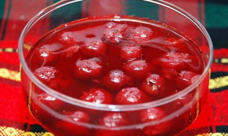 Рецепт вишневого желе