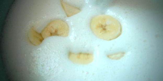 банановый десерт зефирка