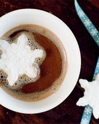 Какао с зефиром маршмеллоу