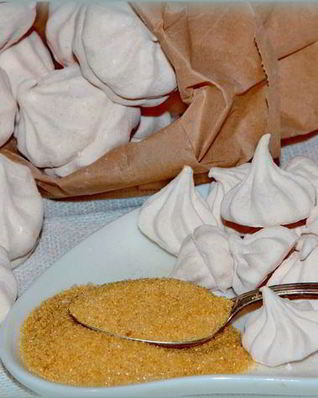 Карамелизированный сахар и зефир