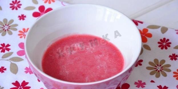 клубничный зефир на агаре