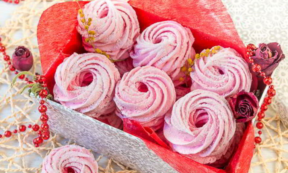 Рецепт клюквенного зефира