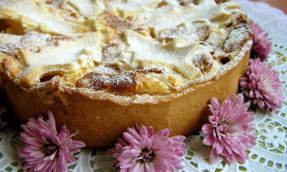 Рецепт праздничной творожно-лимонная кростата с зефиром