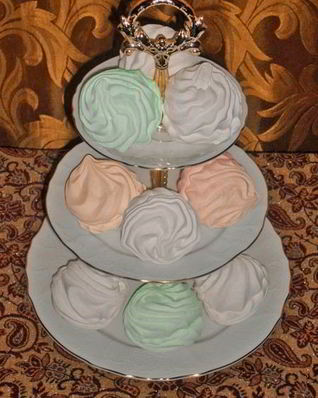 Разноцветный домашний зефир