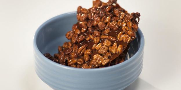 топленый маршмеллоу с воздушной пшеницей