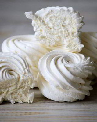 Ванильно-яблочный зефир по-домашнему