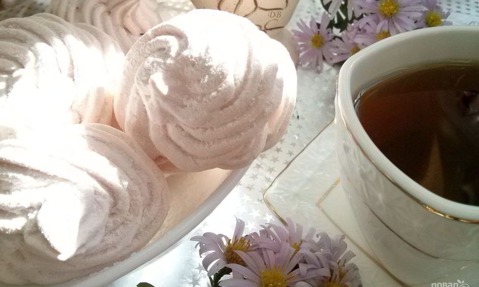 Рецепт зефира из яблочного джема