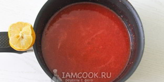 зефир клубничный