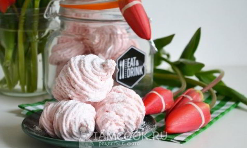 Рецепт зефира на желатине