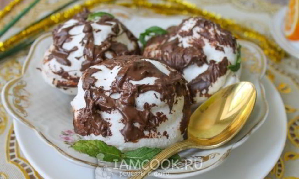 Рецепт зефира в шоколаде