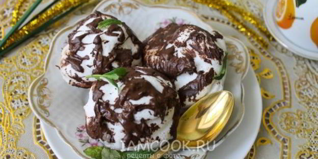 зефир в шоколаде