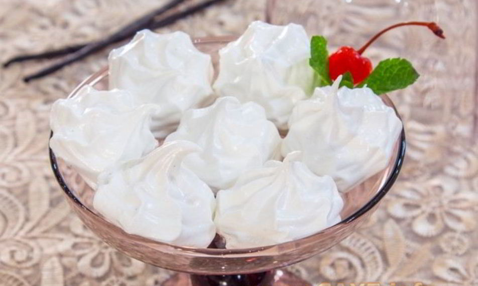 Рецепт зефира ванильного