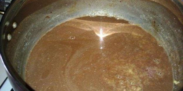 желе шоколадно-сметанное