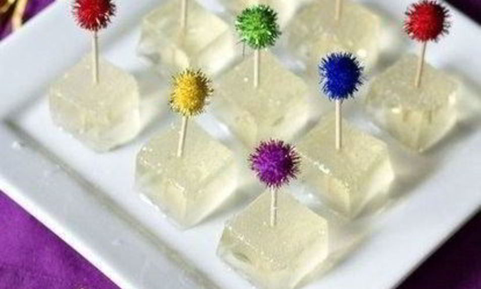 Рецепт желе-шот из шампанского