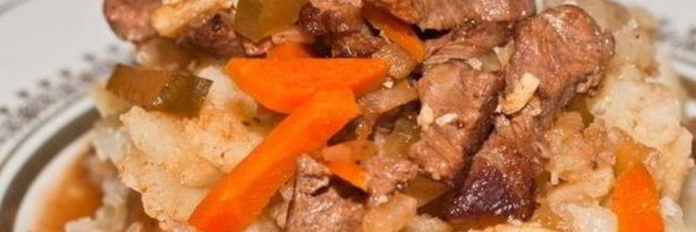 Азу из говядины с картофелем