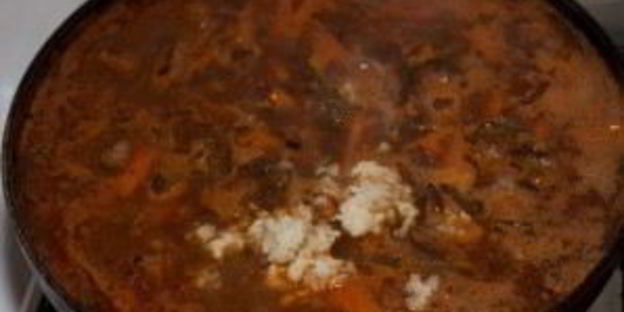 азу из говядины с картофелем