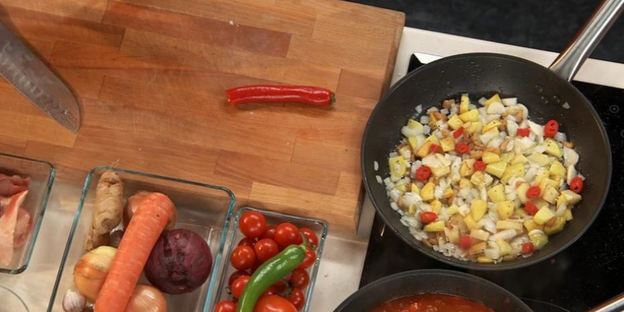 азу из говядины с соленой черемшой