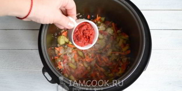 азу из индейки в мультиварке