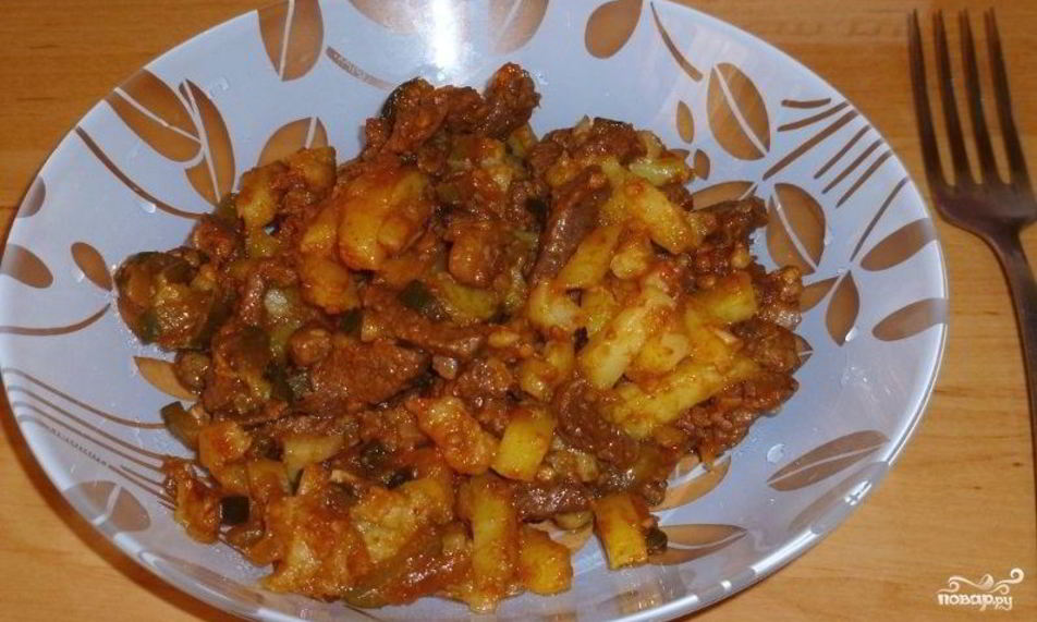 Рецепт азу по-домашнему