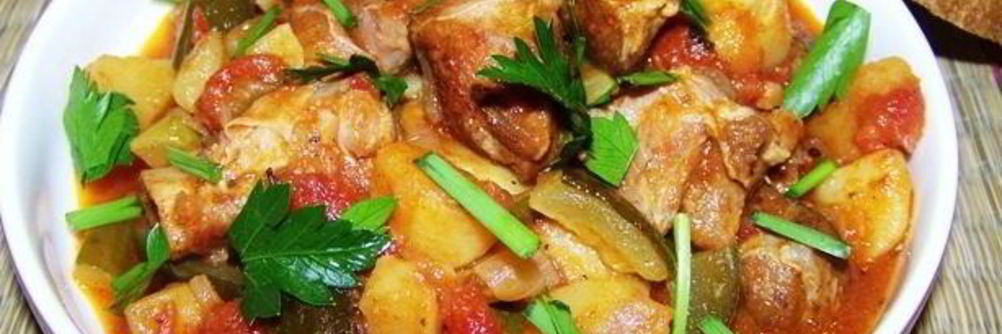 Азу по-татарски с говядиной